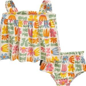 Garden Tank Top & Bloomers Set Tiny Tribe